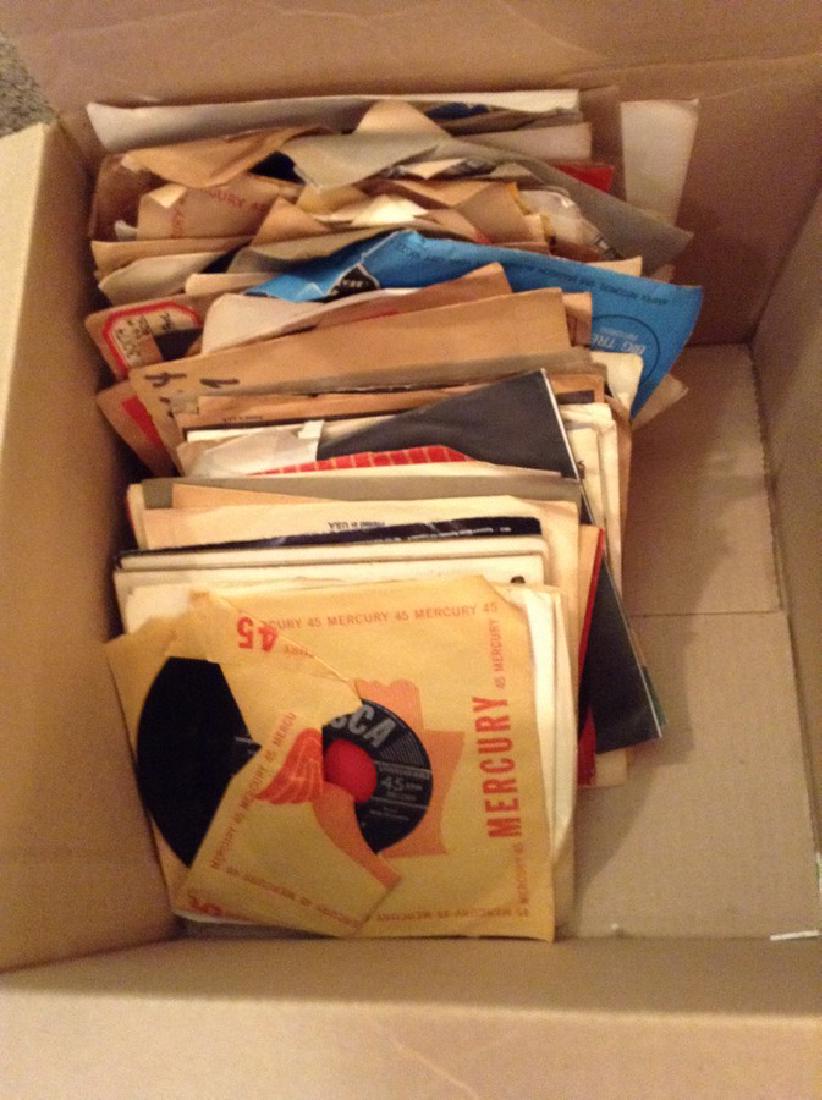Box of 50's 60's 45 records (1 of 1)