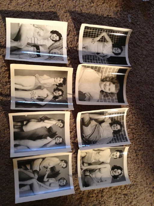 1940's Black & White nude photo's