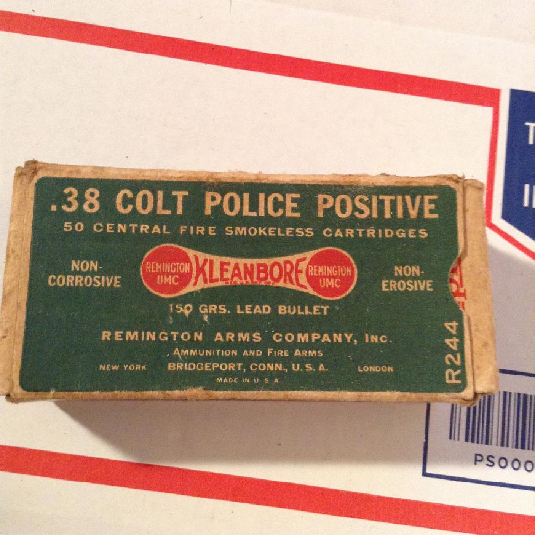 Remington 38 Colt Police box of bullets (1 of 1)
