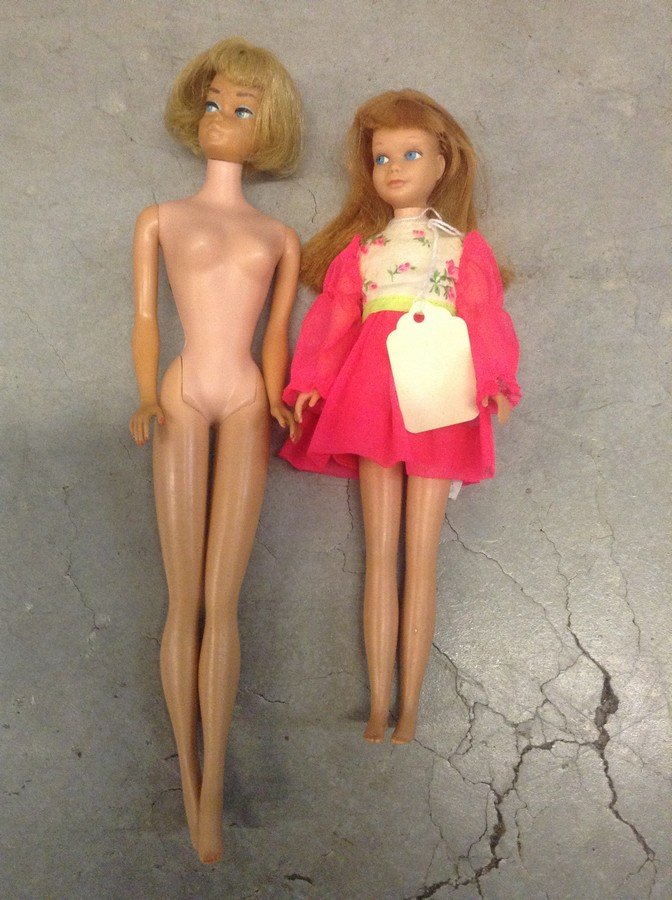 Vintage Skipper & barbie Doll (1 of 1)