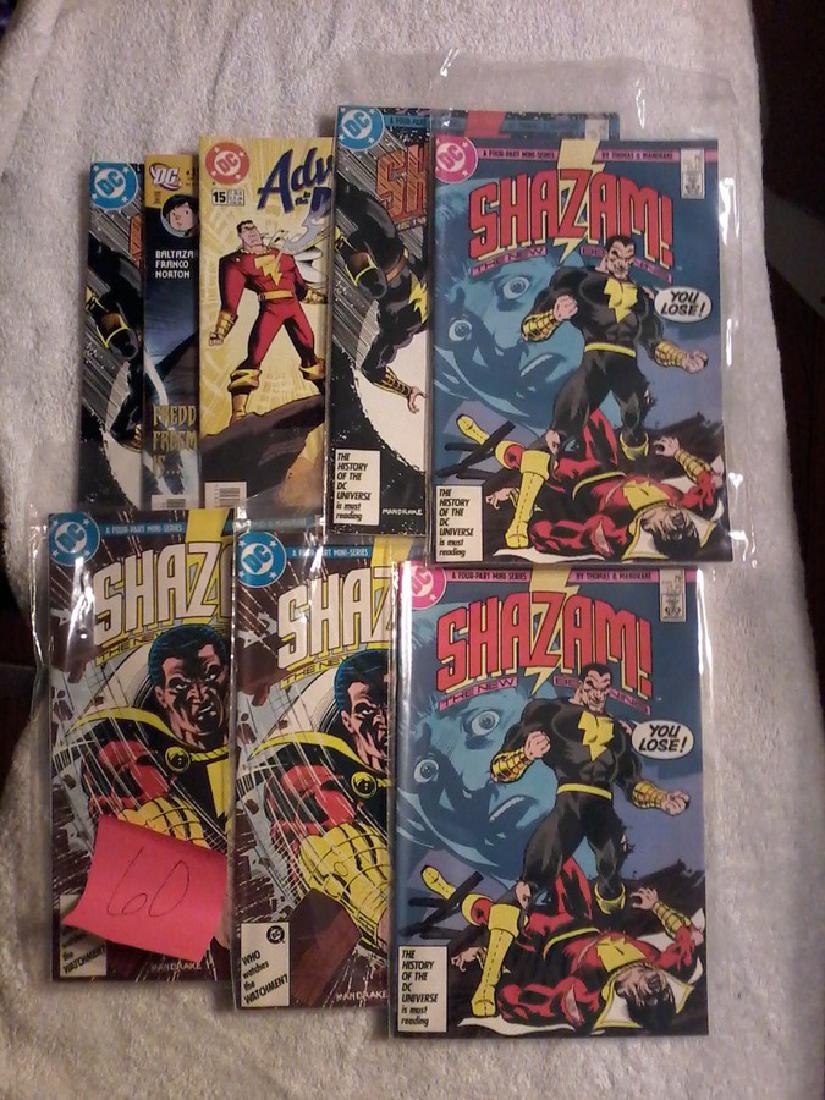 Shazam - the New Beginning lot of 6 - 2 each - # 2 # 3: Shazam - the New Beginning lot of 6 - 2 each - # 2 # 3 # 4 Billy Baston and the Magic of Shazam # 15 - Adventures in the DC Universe # 15