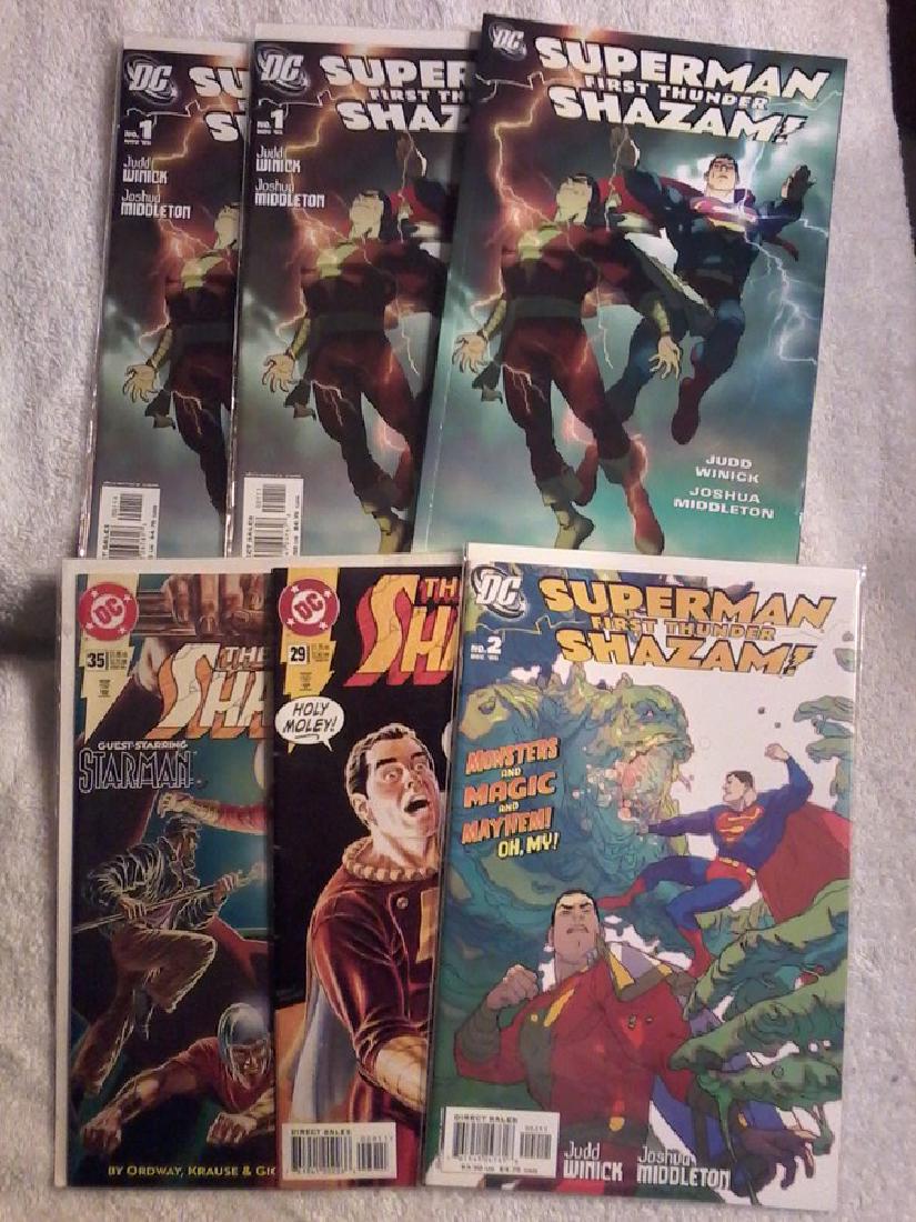 Superman First Thunder Shazam - Deluxe - # 1 x2 # 2 -: Superman First Thunder Shazam - Deluxe - # 1 x2 # 2 - The Power of Shazam # 29 # 35