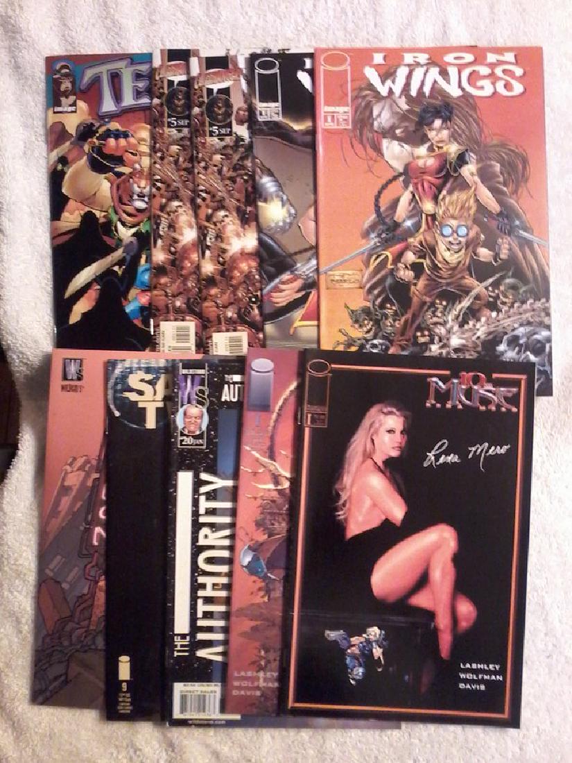 Lot of 9 independent Comic Books - 10 Muse - Iron Wings (1 of 1)