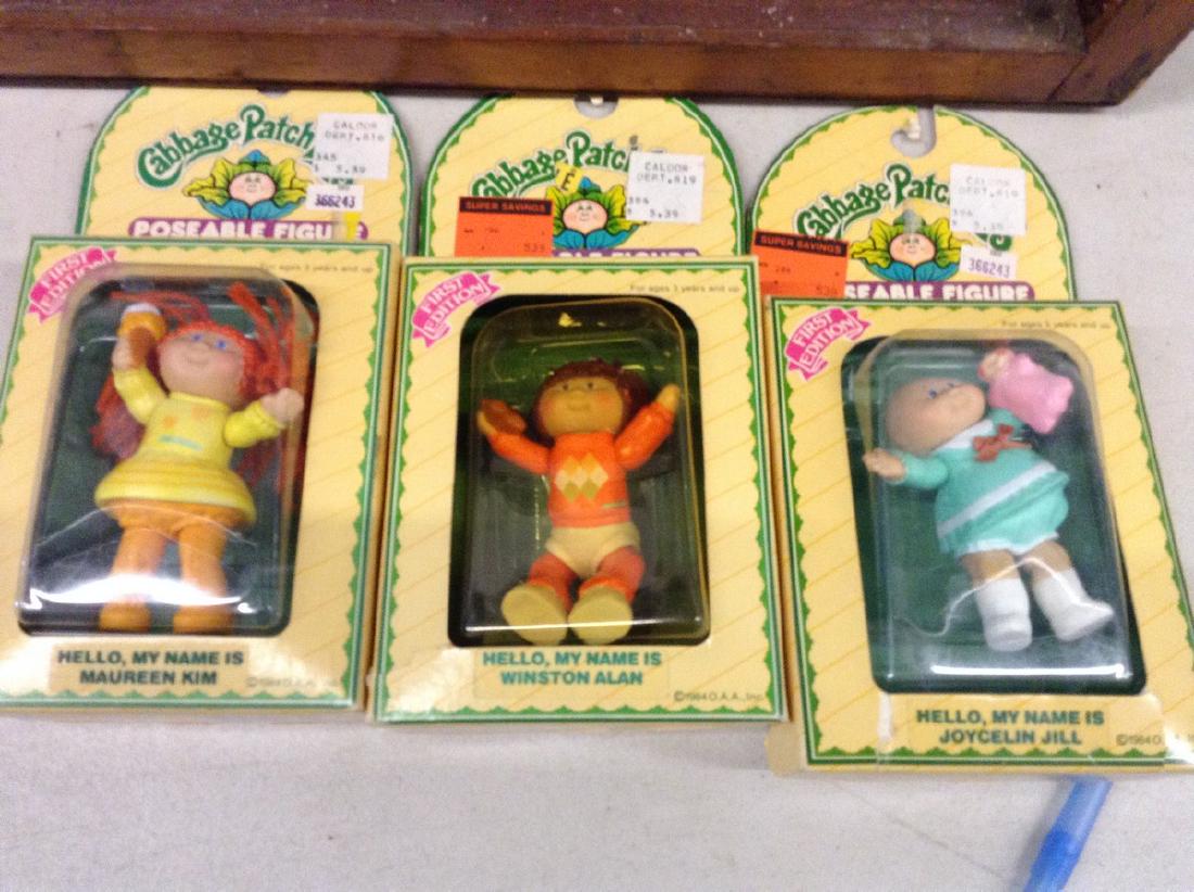3 Cabbage Patch Kids Figures: 3 Cabbage Patch Kids Figures