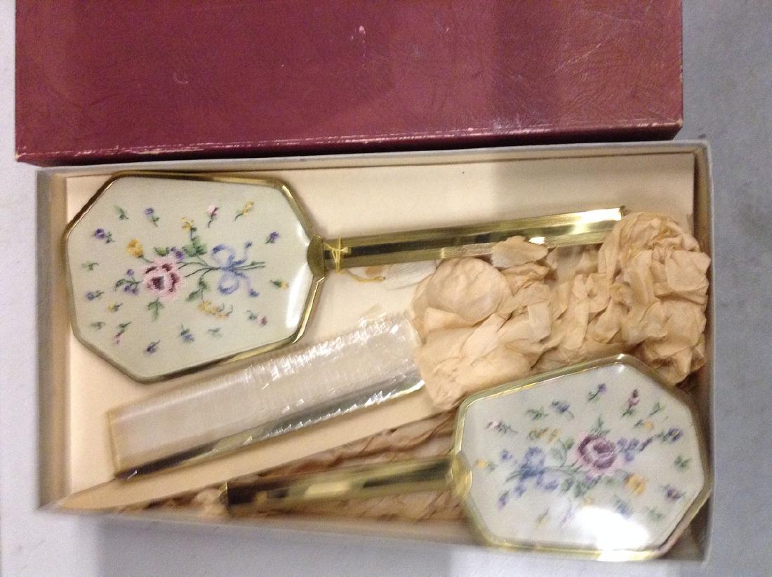 Early English Brush Set with Box (1 of 1)
