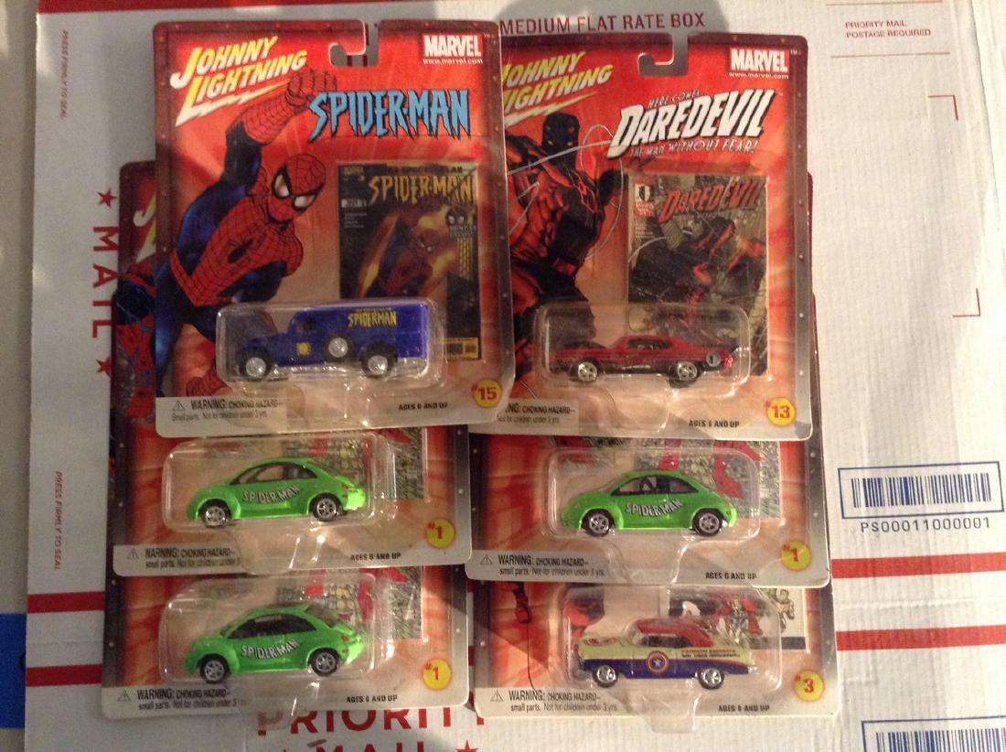 Hotwheels Johnny Lightnng DC Comics Cars (1 of 1)