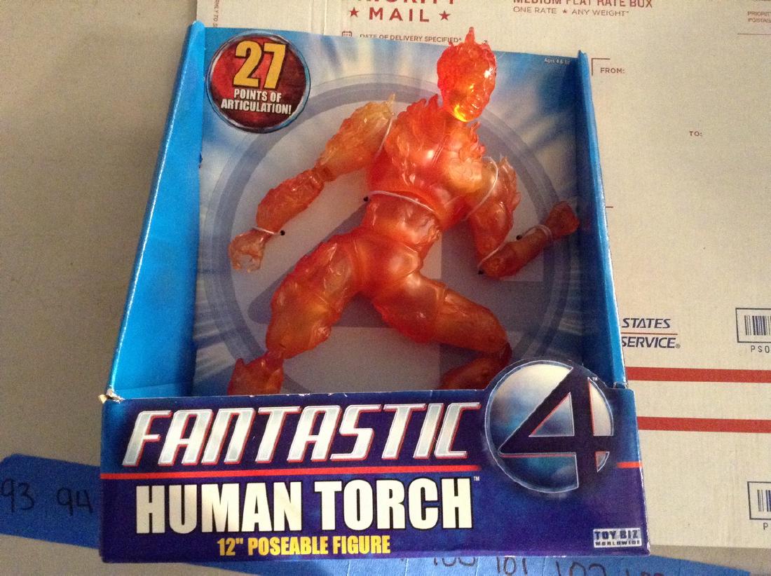 12 inch Marvel Human Torch (1 of 1)