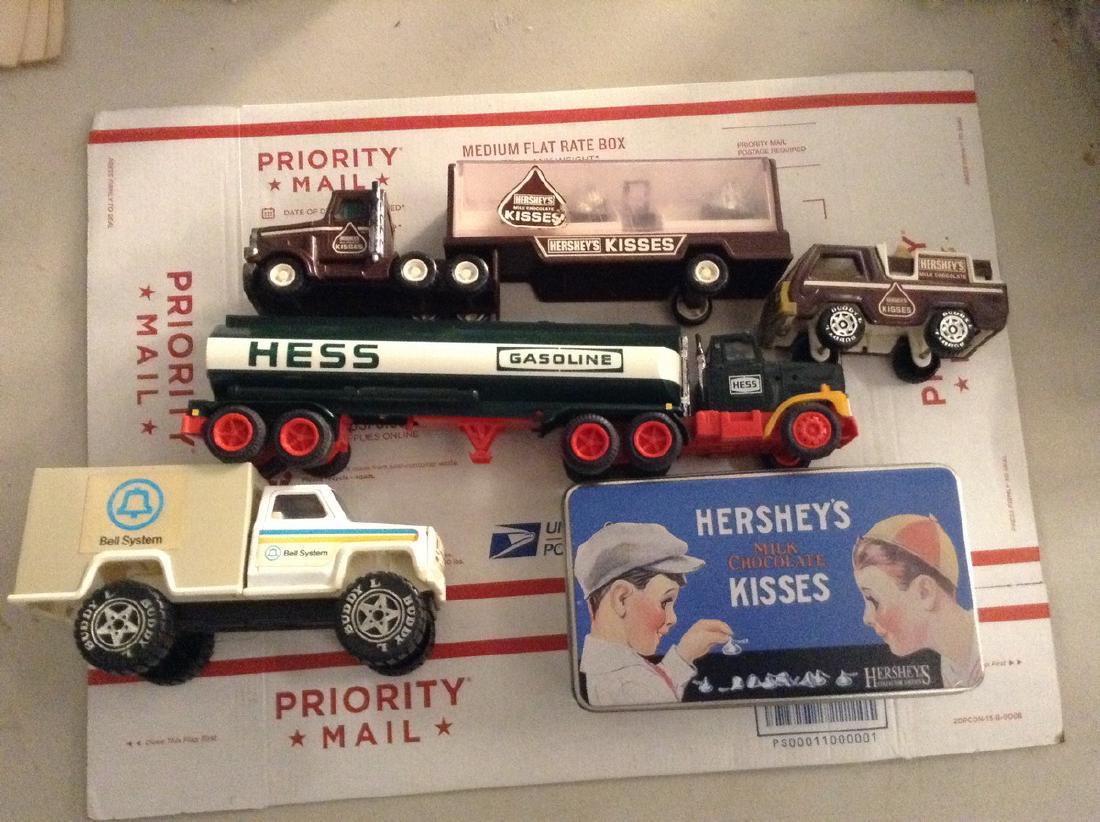 Early Hersey Telephone Hess Truck Buddy L: Early Hersey Telephone Hess Truck Buddy L