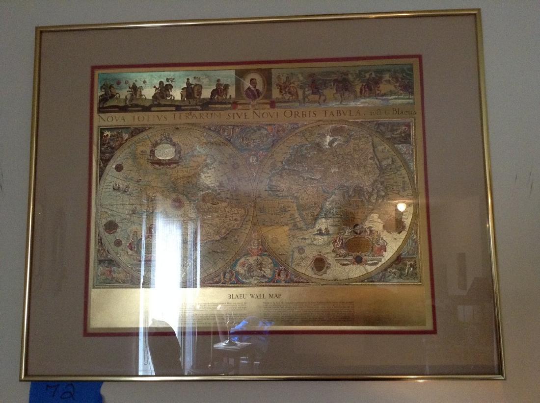 Wall Picture - Blaeu Wall Map (1 of 1)