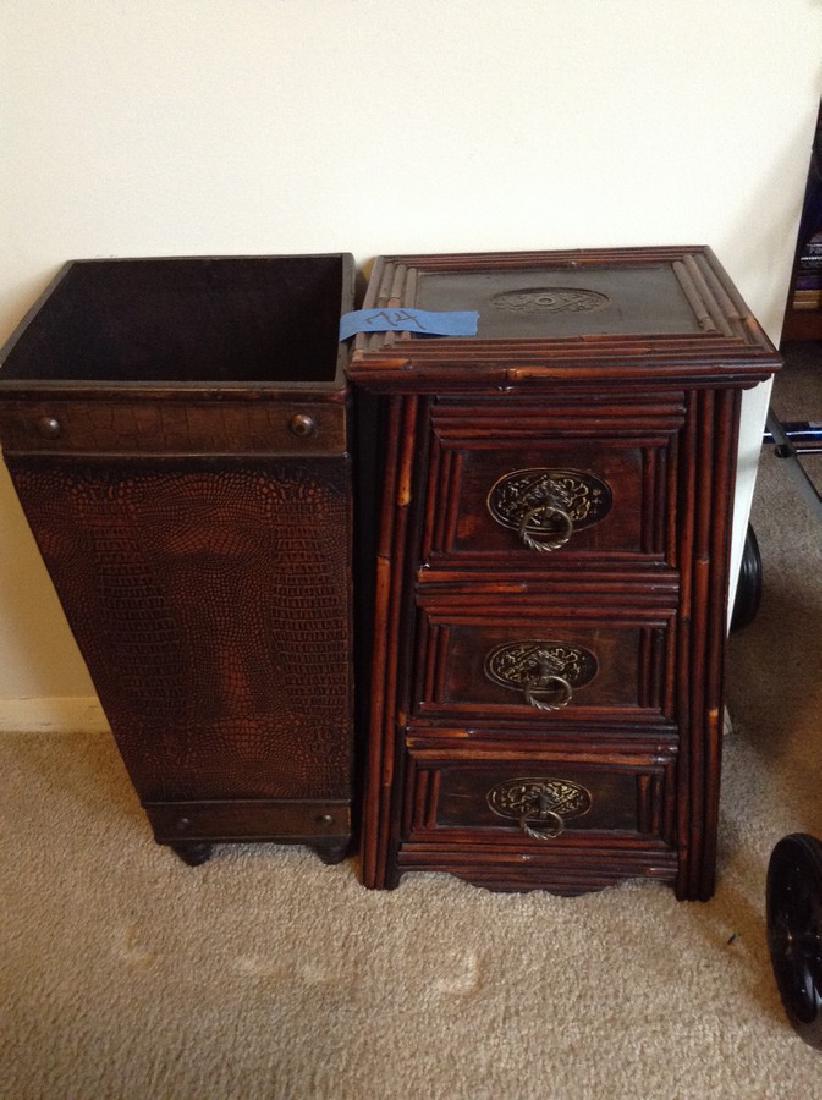 Umbrella holder & 3 drawer pc 20H x 11 1/2 W x 8 1/2 D (1 of 1)