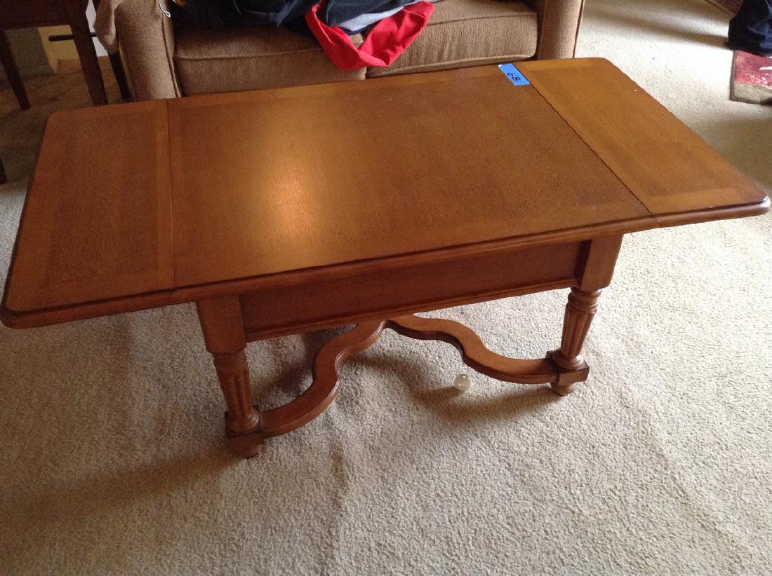 Drop Leaf Table - Full Open 53 1/2 W x 20 1/2 H x 28 D: Drop Leaf Table - Full Open 53 1/2 W x 20 1/2 H x 28 D