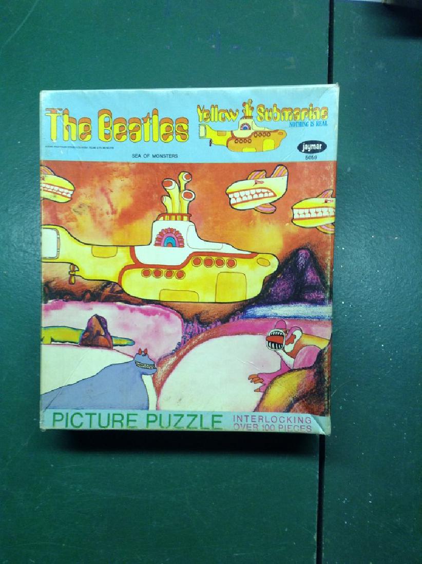 Vintage Beatles Yellow Submarine Puzzle (1 of 1)