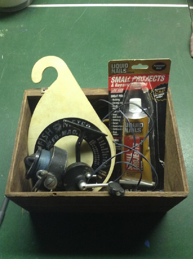 Box of Vintage Fishing Mitchell 304 Reel: Box of Vintage Fishing Mitchell 304 Reel