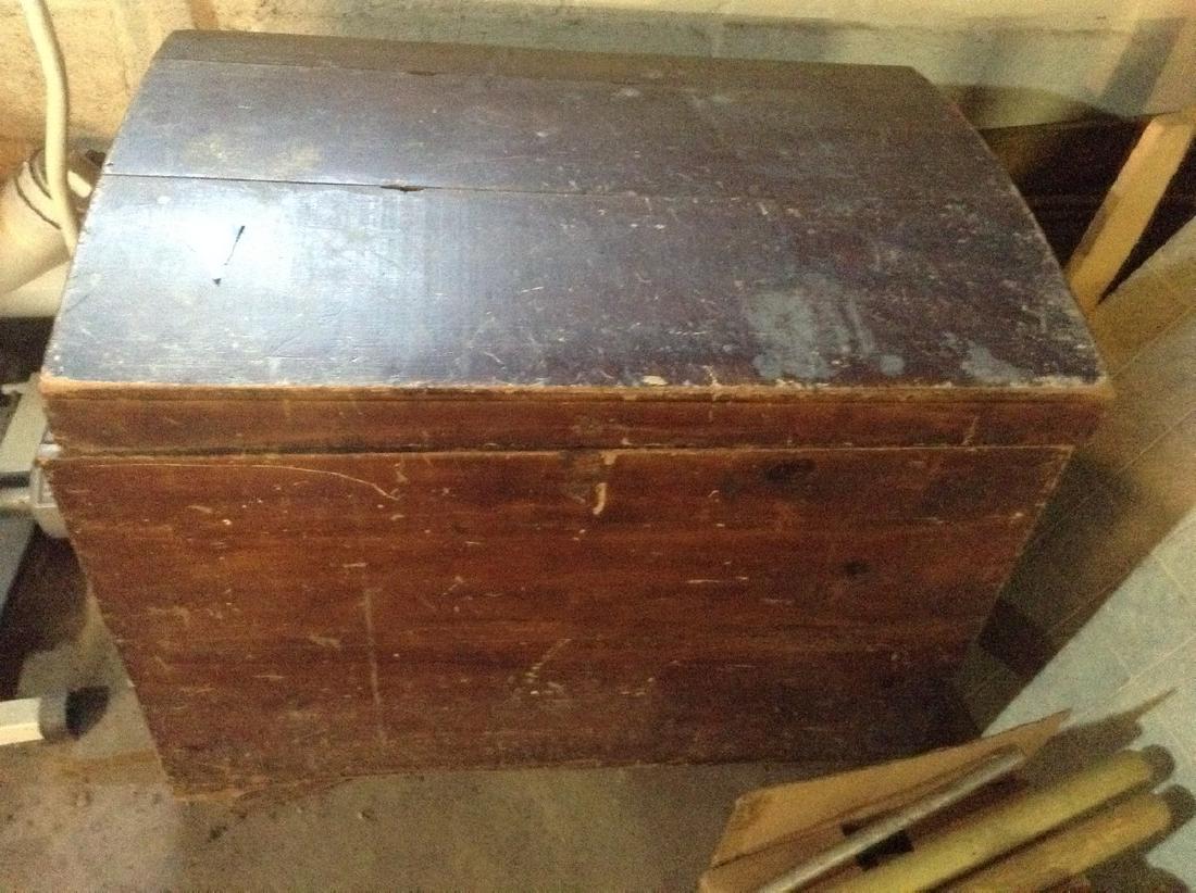 6 Board Blanket Chest 24 D x 35 Across 26 H: 6 Board Blanket Chest 24 D x 35 Across 26 H