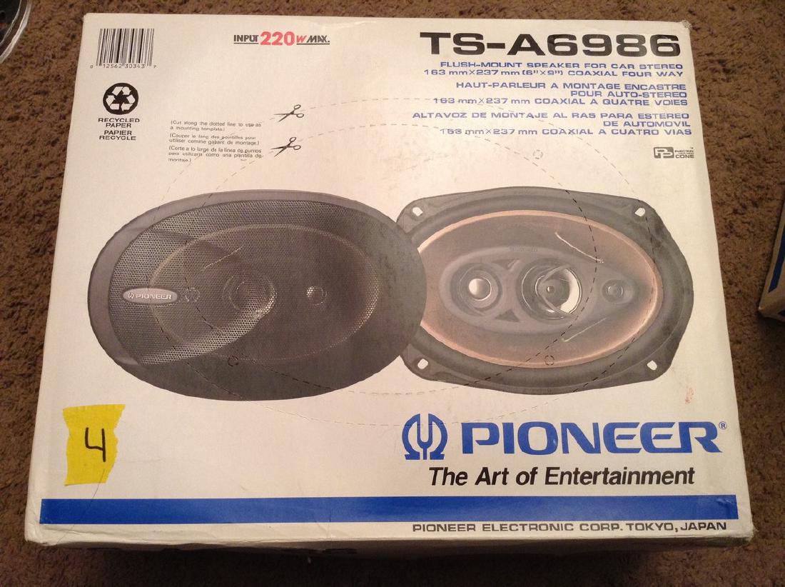 Pioneer Flush Mount Speaker Car Stero TS-A6986 NIP: Pioneer Flush Mount Speaker Car Stero TS-A6986 NIP