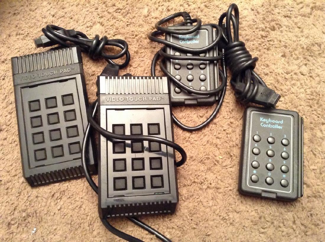 Lot of 4 Keyboard Controller & Video Touch Pad (1 of 1)