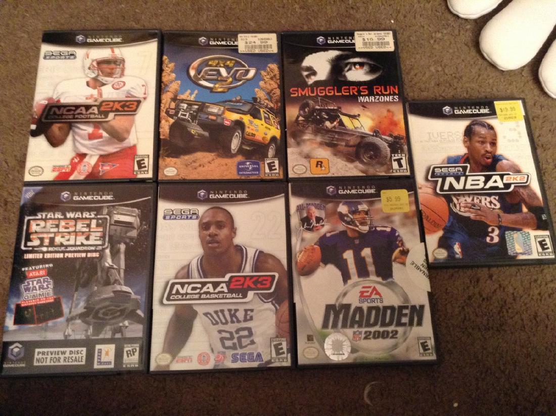 Lot of 7 Nintendo Gamecube Games (1 of 1)