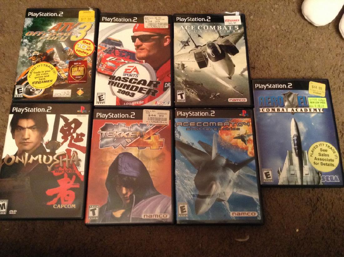 Lot of 7 Playstation 2 Games (1 of 1)