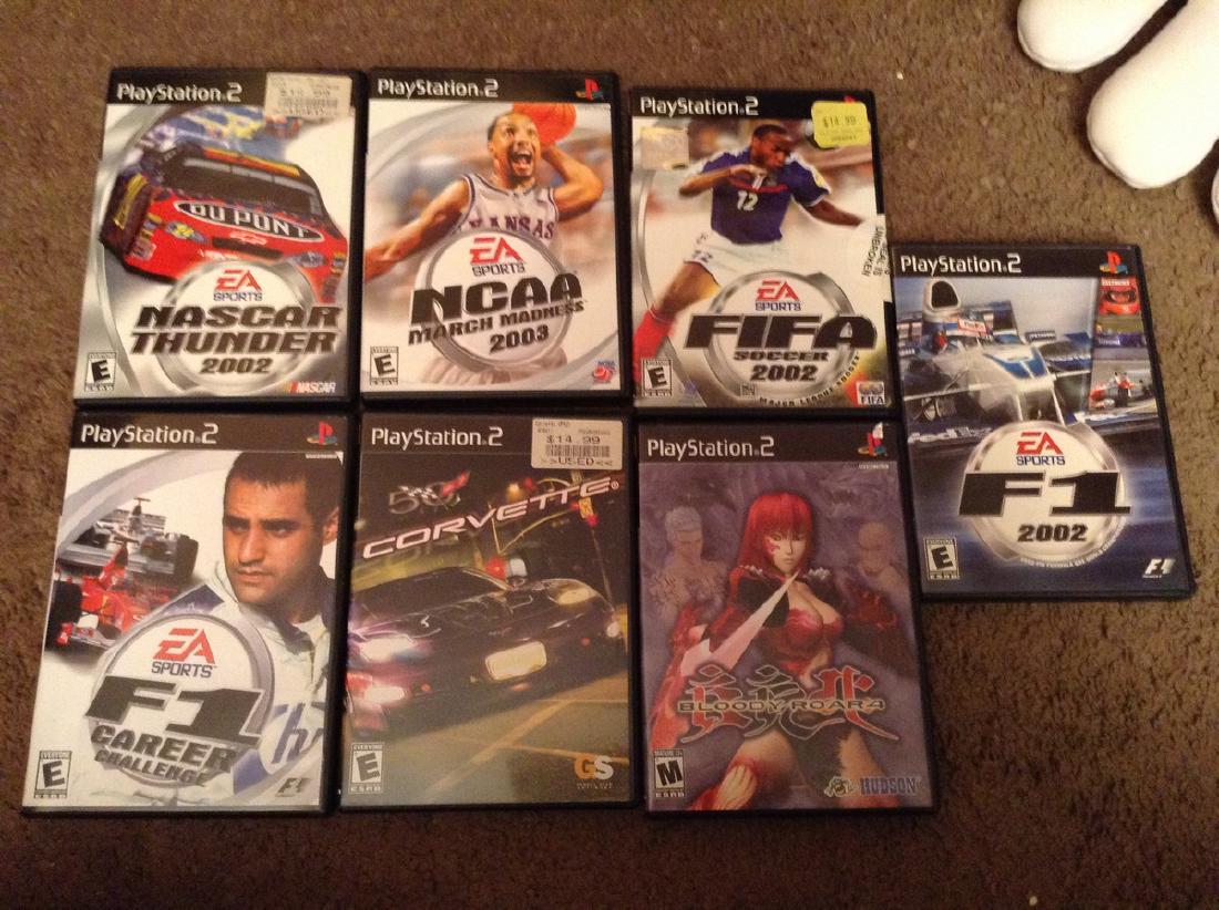 Lot of 7 Playstation 2 Games (1 of 1)