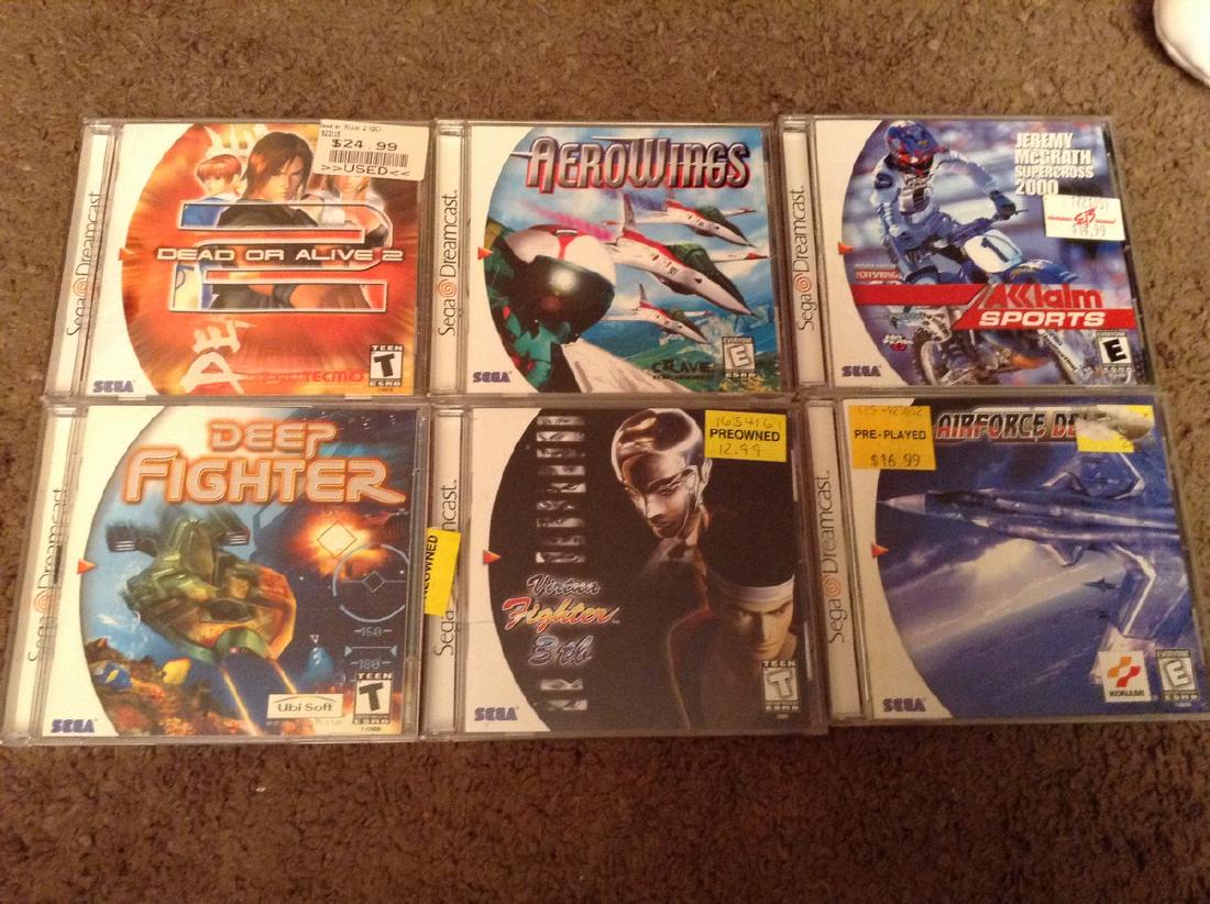 Lot of 6 Sega Dreamcast Games (1 of 1)