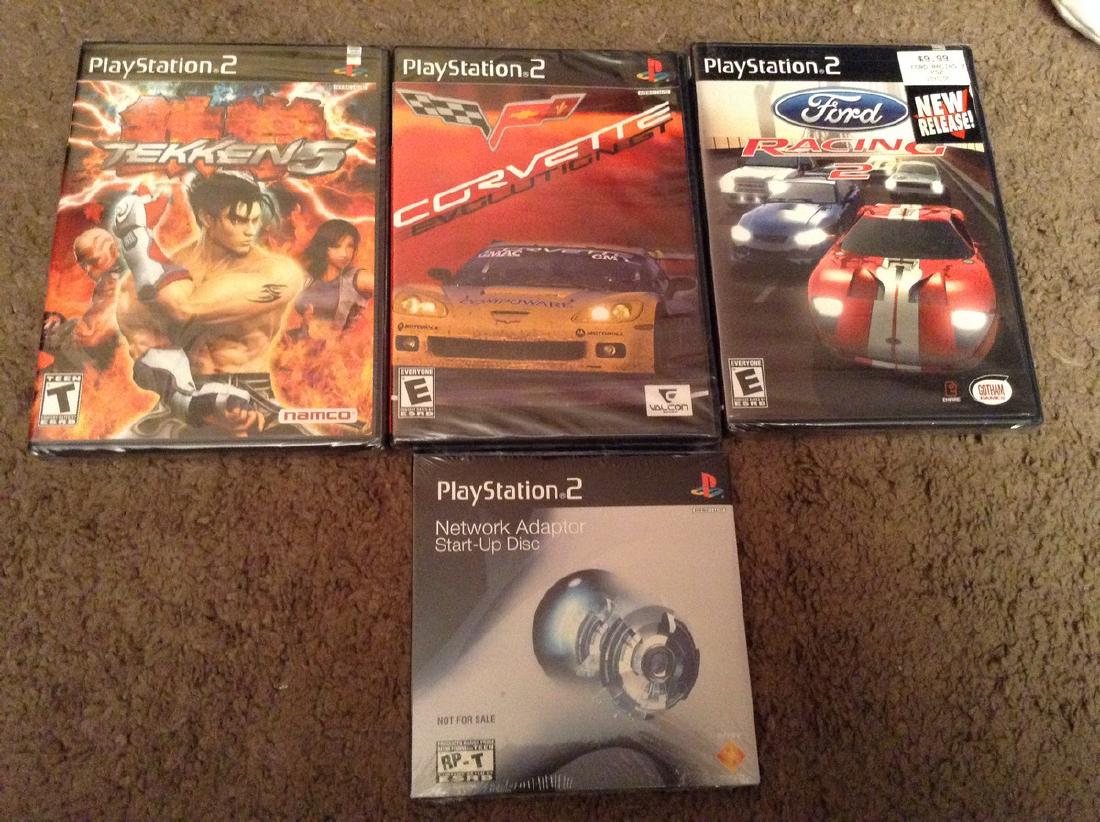 3 New Sealed Playstation 2 Games & Sealed Play Station (1 of 1)