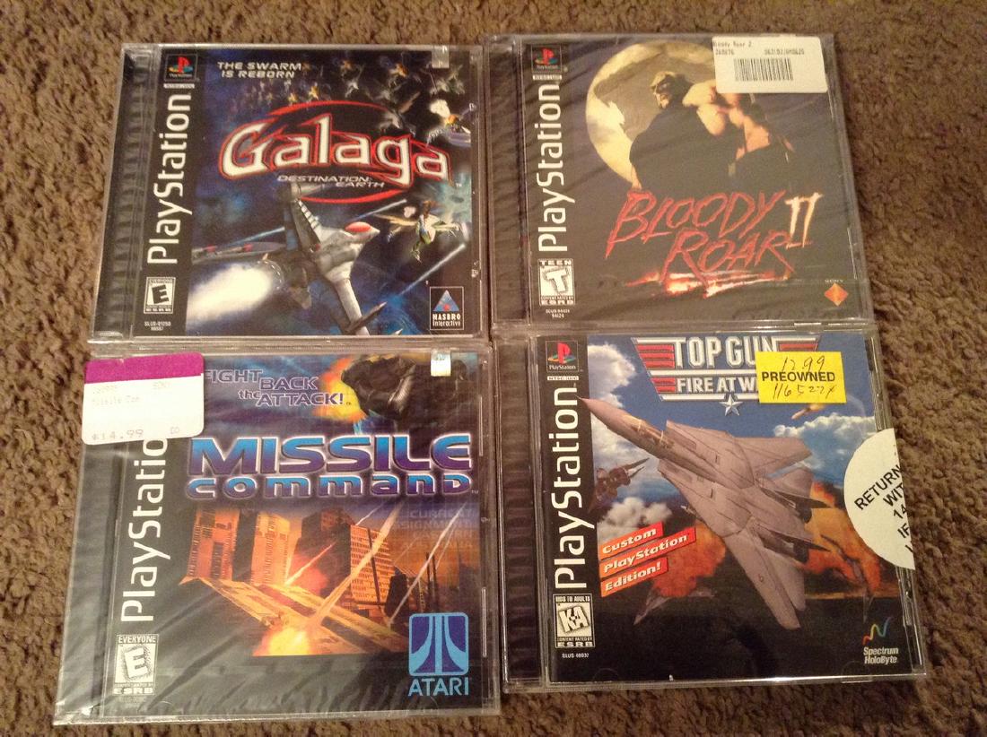 4 Playstation Games Sealed (1 of 1)