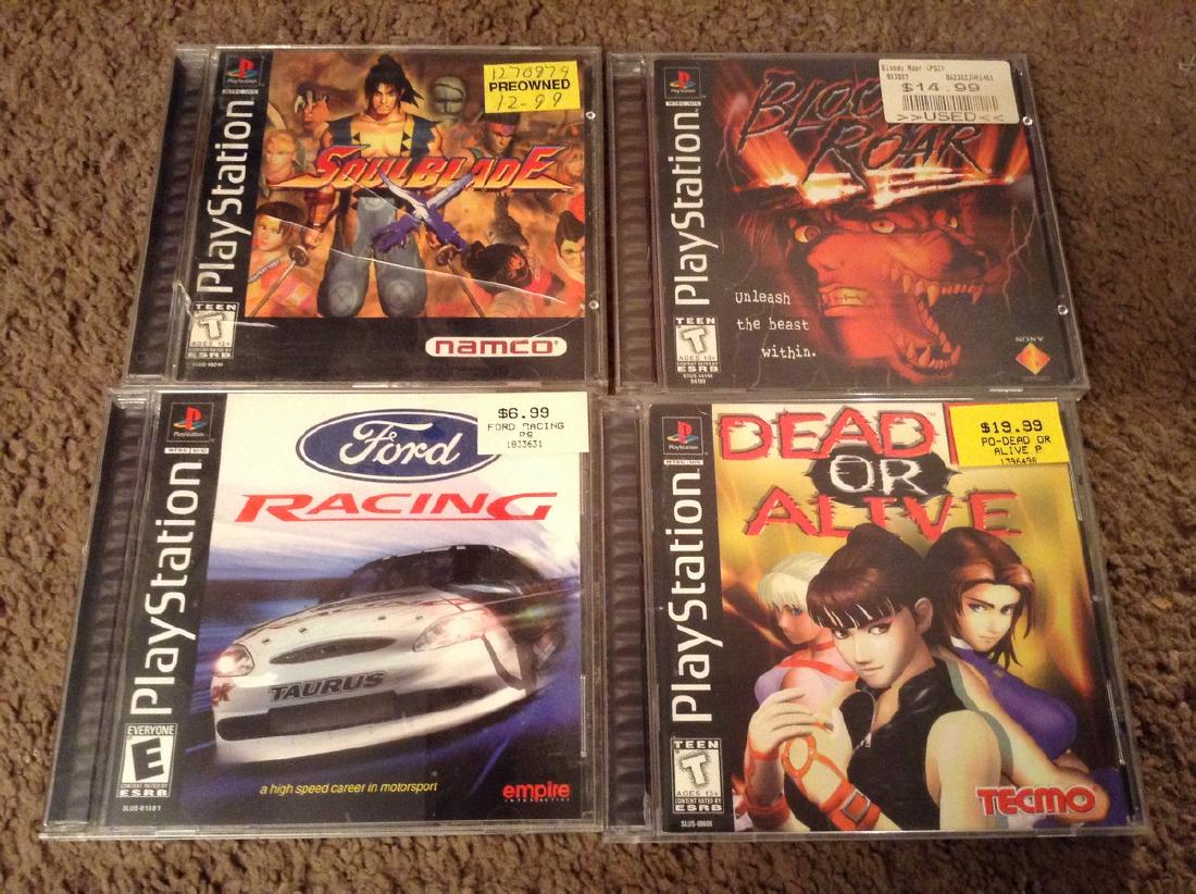 4 Playstation Games (1 of 1)