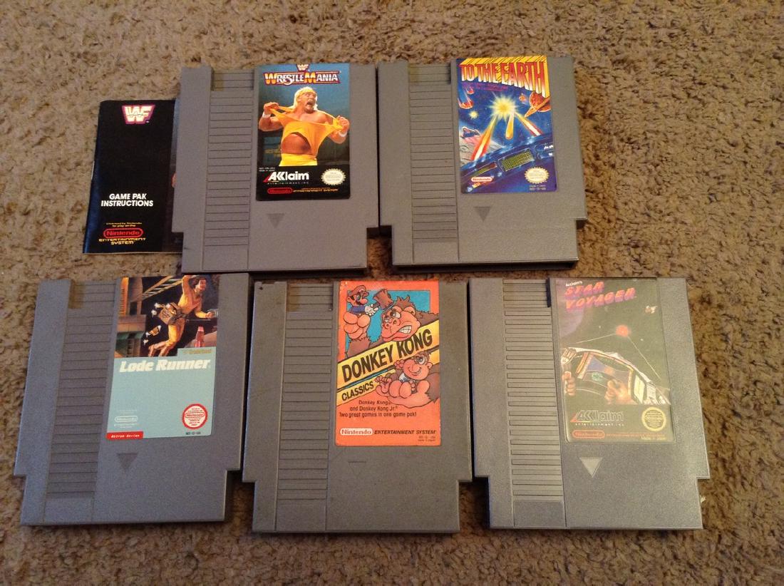 Lot of 5 Nintendo Games: Lot of 5 Nintendo Games