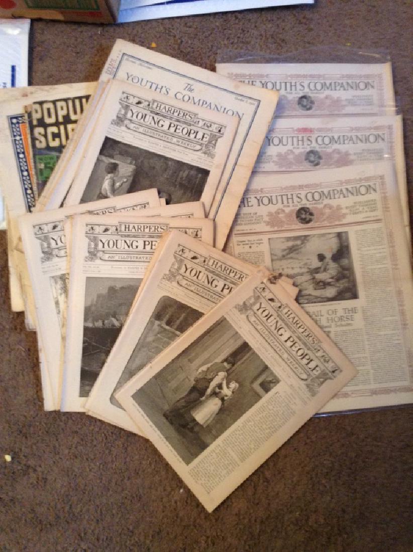The Youths Companion 1920's Harper's Young People,: The Youths Companion 1920's Harper's Young People, 1800s & others