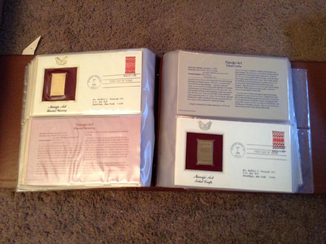 Proof Replicas; First Day Covers of Navijo 22k Gold (1 of 1)