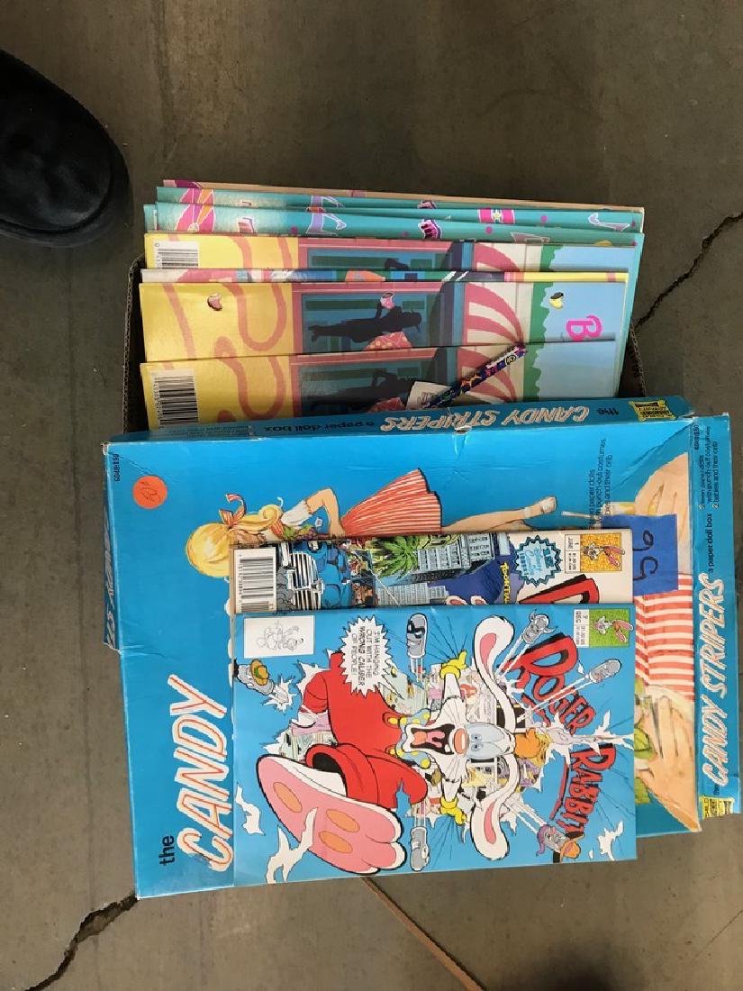 Barbie Folders, Roger Rabbit Comics & Candy Striper: Barbie Folders, Roger Rabbit Comics & Candy Striper Paper Dolls