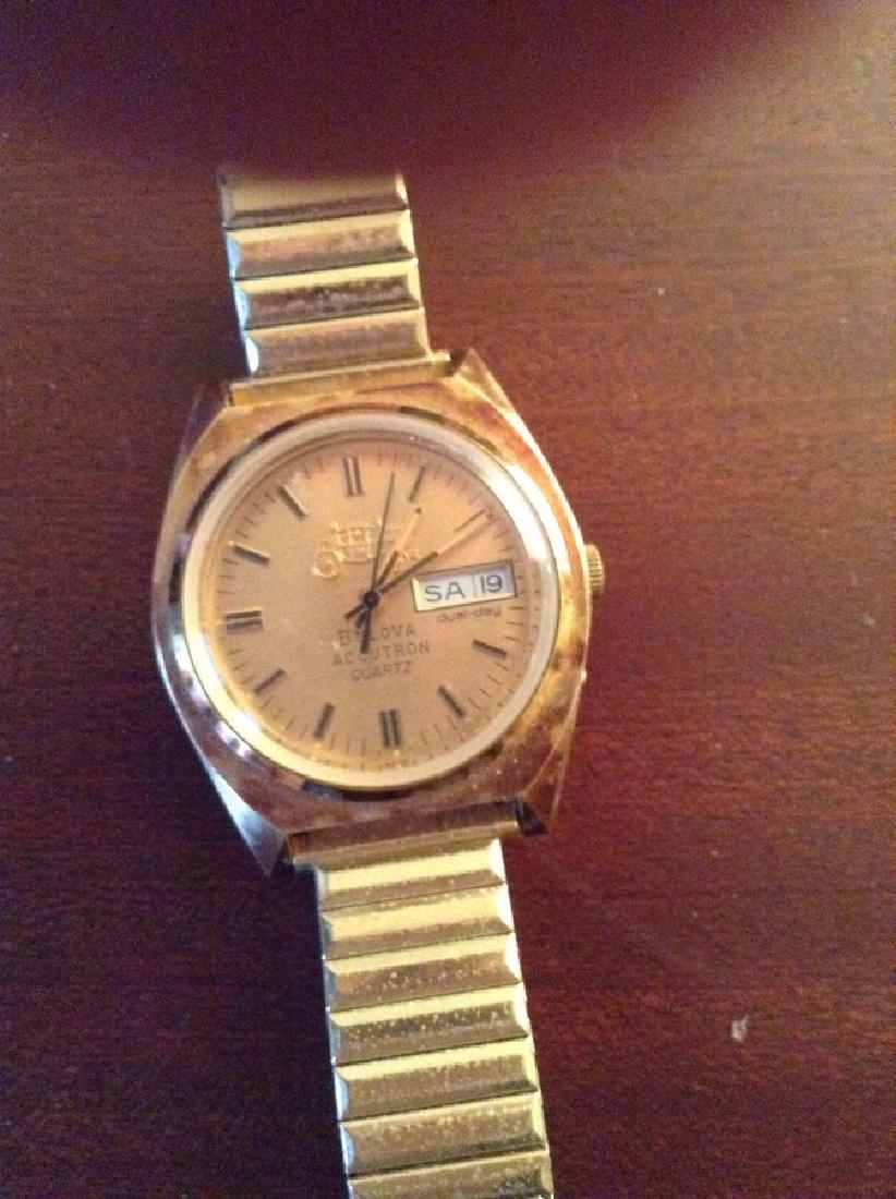 GM Bulova Acturon ments watch - 1970 Fisher Body: GM Bulova Acturon ments watch - 1970 Fisher Body Service award