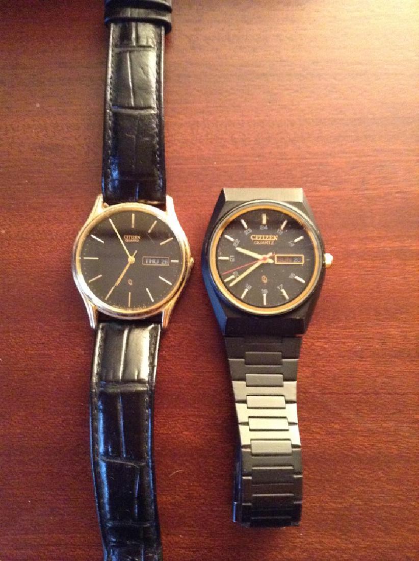 2 Citizen Mens watches: 2 Citizen Mens watches