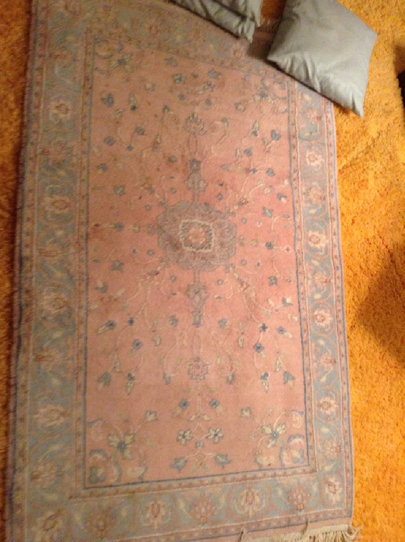 Pursian Throw Rug, Very Good Condition 67" L x 38" W: Pursian Throw Rug, Very Good Condition 67" L x 38" W