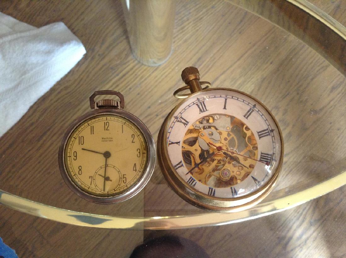 Paperweight Clock & West Clox Pocket Ben (1 of 1)