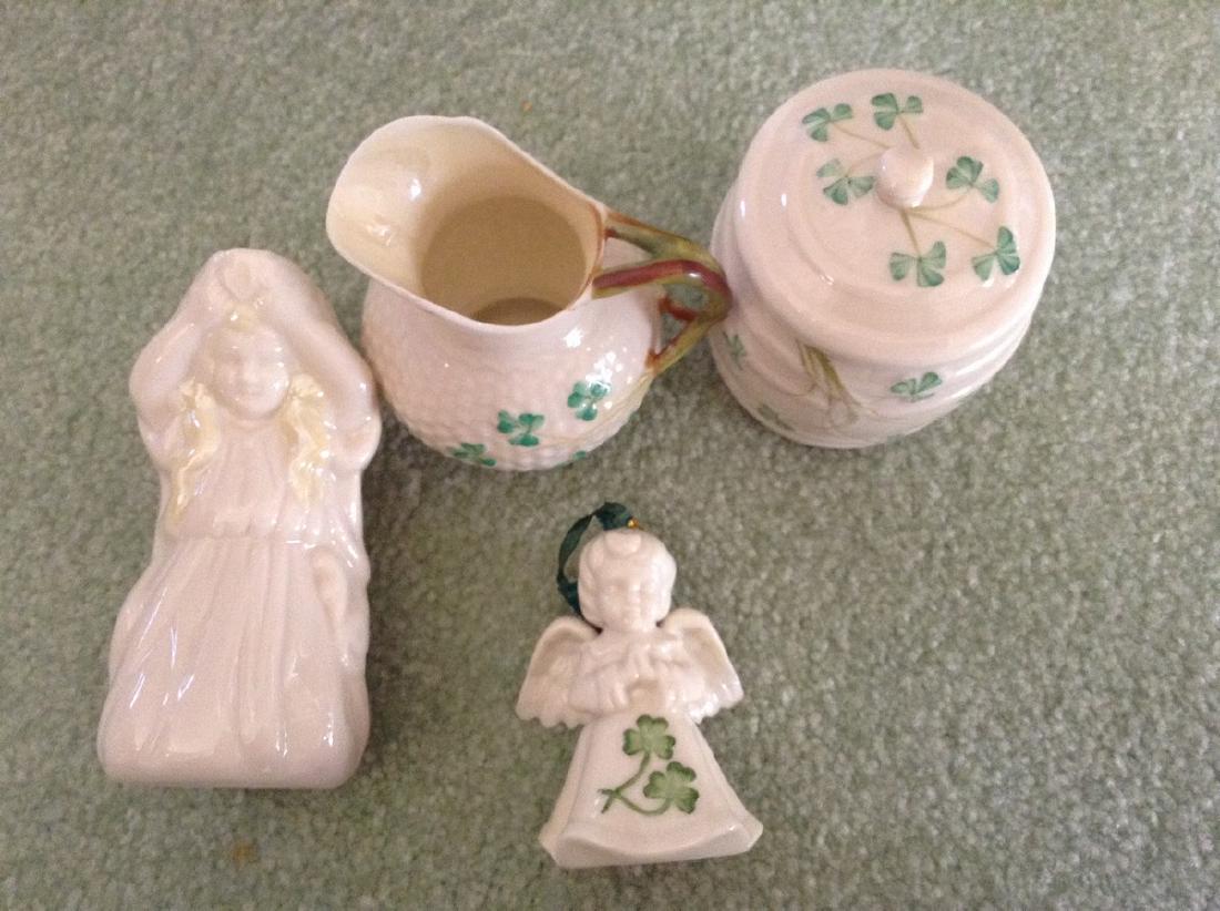 Belleek Irish China 4 pieces (1 of 1)