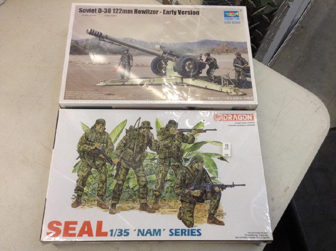 2 Sealed Military Models (1 of 1)
