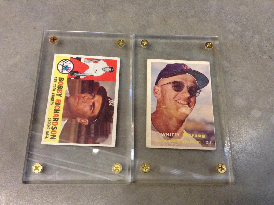 2 1950's Baseball Cards (1 of 1)