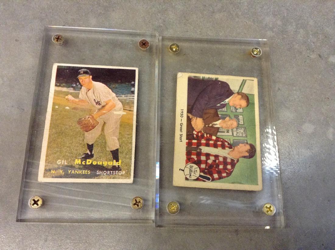 2 1950's Baseball Cards (1 of 1)