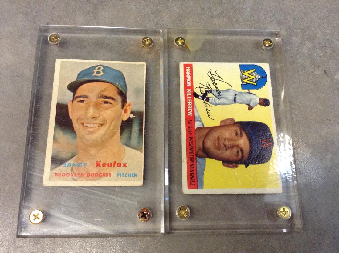 2 1950's Baseball Cards (1 of 1)