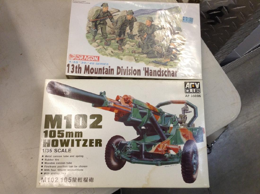 Lot of 2 Military Models (1 of 1)