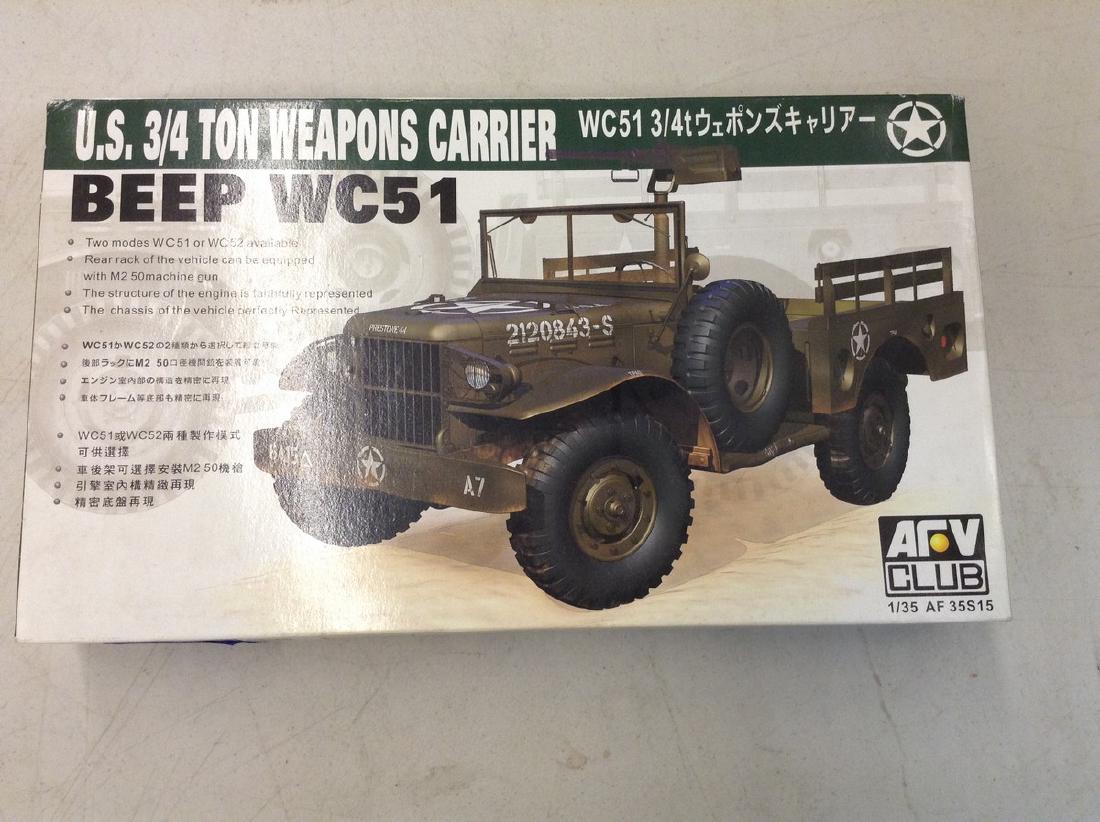 U.S. 3/4 Ton Weapons Carrier BEEP WC51 (1 of 1)