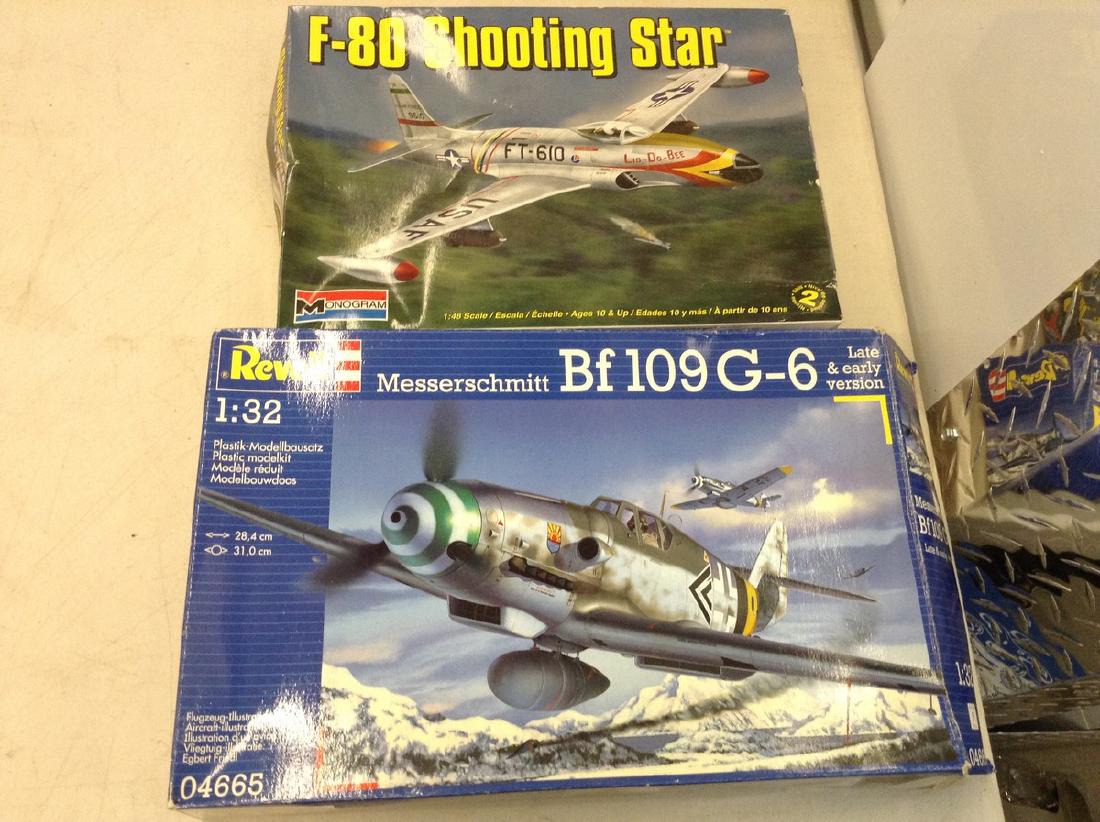 F-80 Shooting Star / Messerschmitt Bf-109G-6 (1 of 1)