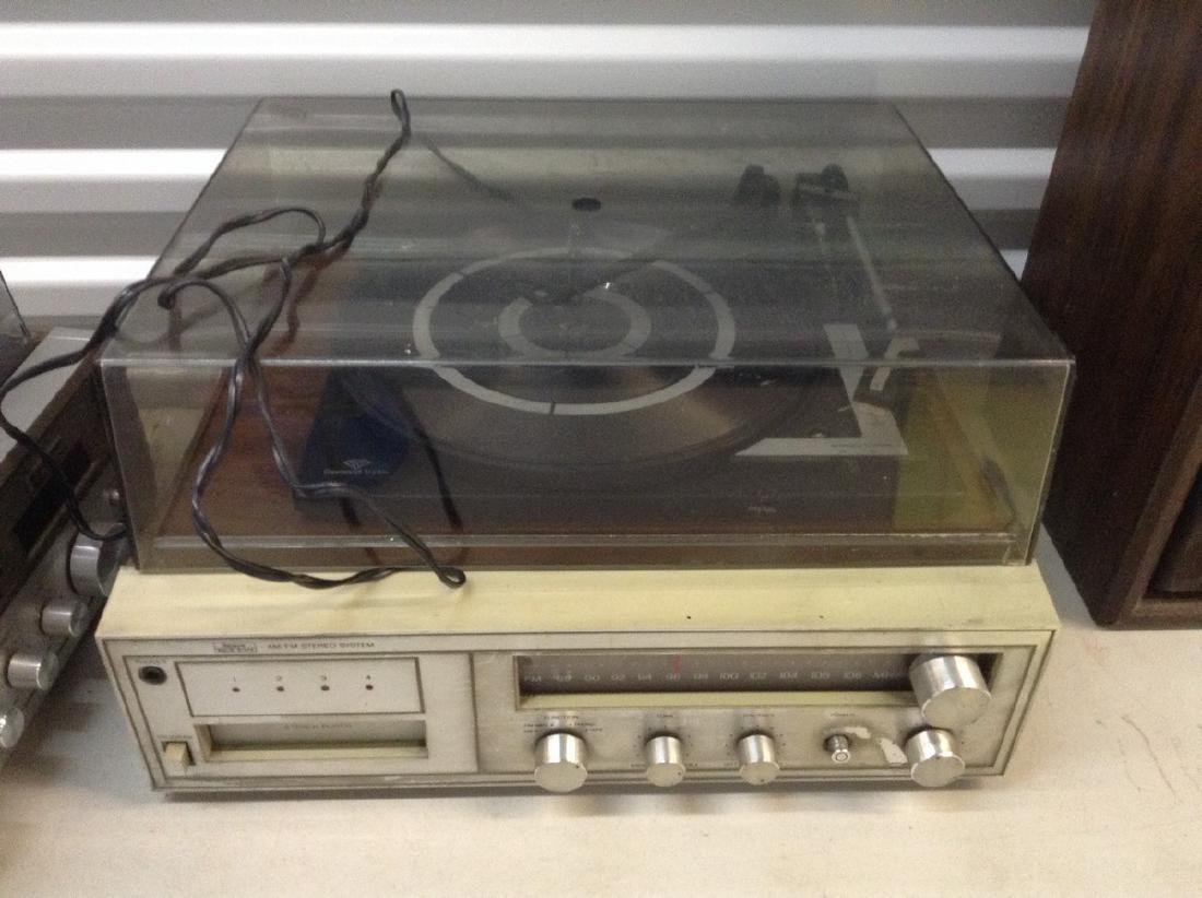 Sears 8 Track Player Turntable & Receiver (1 of 1)