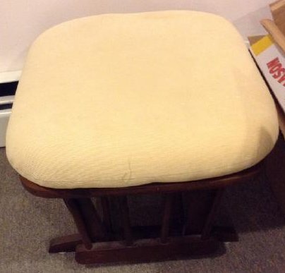 Wooden Ottoman (1 of 1)