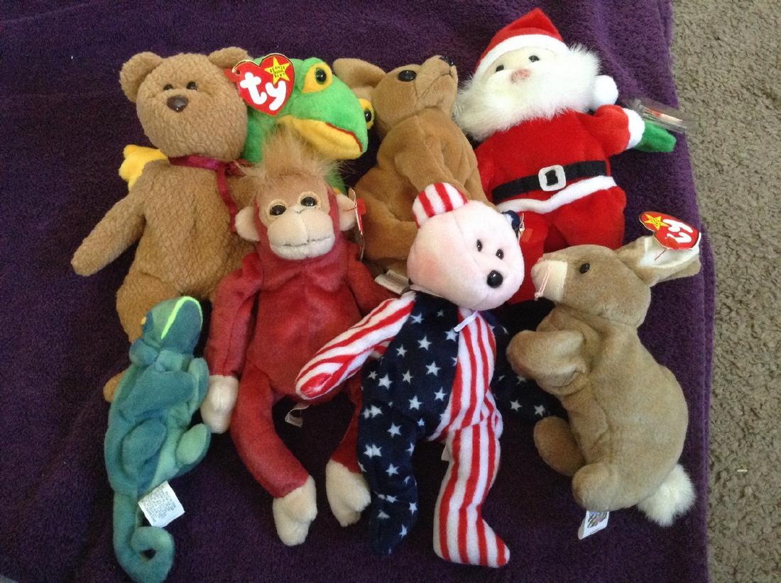 Lot of 8 Beanie Babies: Lot of 8 Beanie Babies