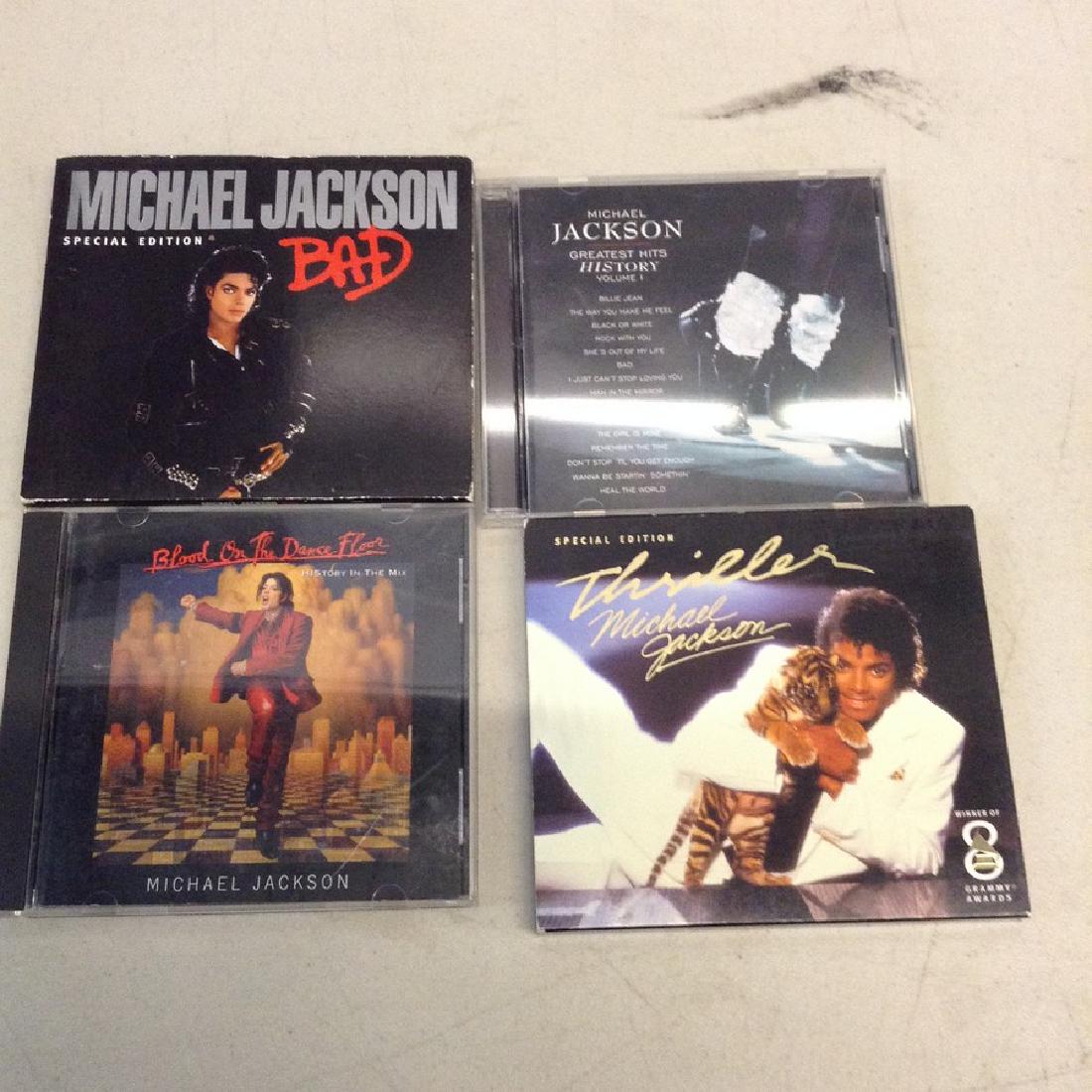 4 Michael Jackson CD's: 4 Michael Jackson CD's
