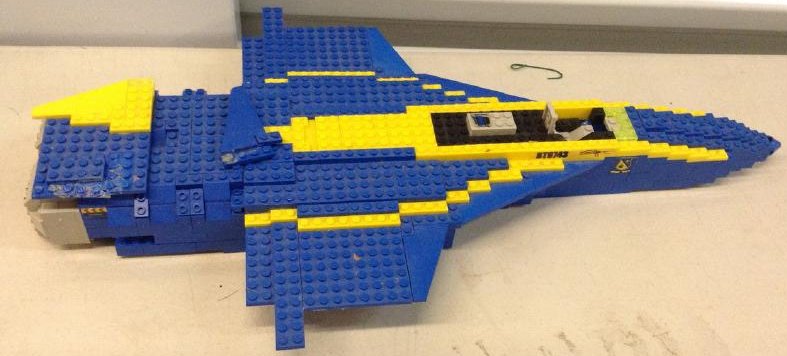 Vintage Lego Blue Angel Plane complete: Vintage Lego Blue Angel Plane complete
