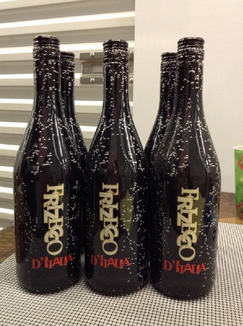 Frizecco D'Itallia - Lot of 6 Bottles: Any contents in bottle is Free; You are bidding on the bottle & unbroken tax stamp
