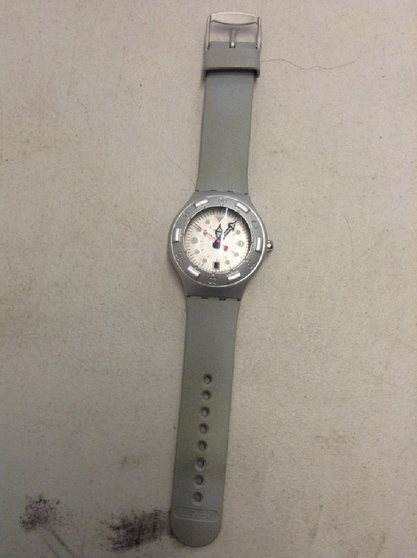 Swatch Watch - Large Silver Face - IRONY (1 of 1)